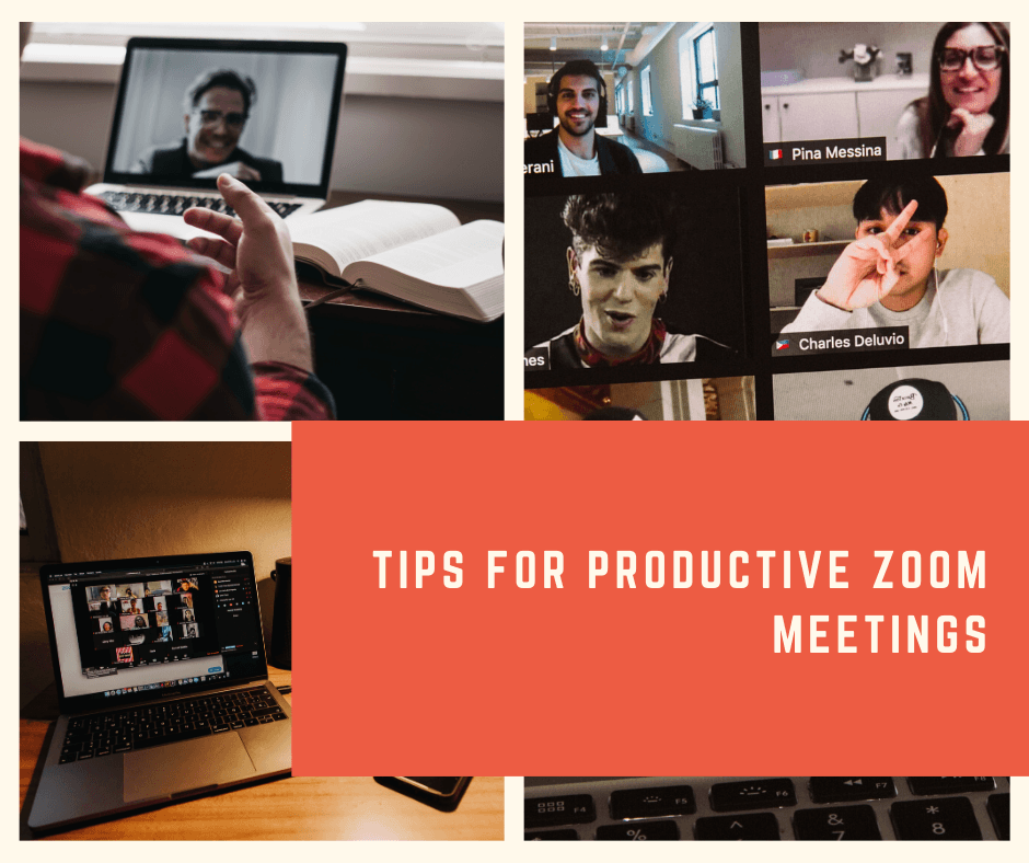 Top 5 Tips for Productive Zoom  Meetings